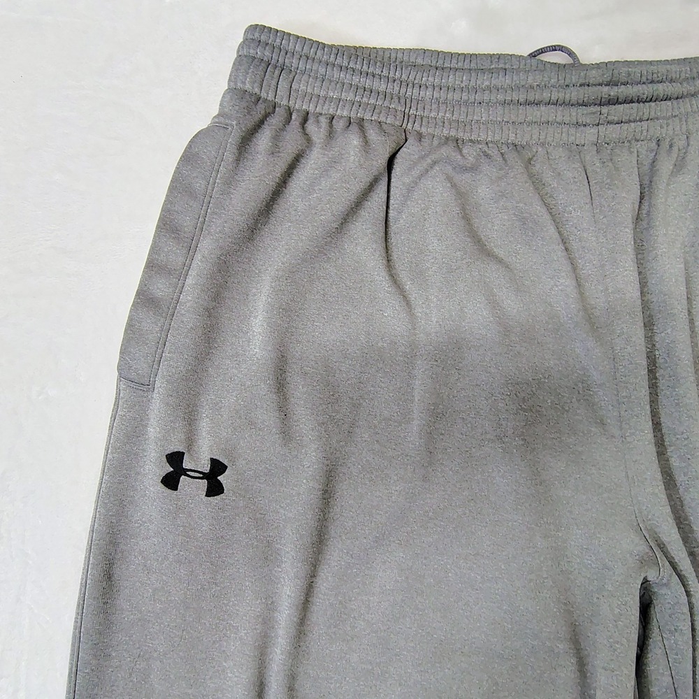 Under Armour Mens Sweatpants XXL Gray Fleece Athletic Joggers - Picture 3 of 9